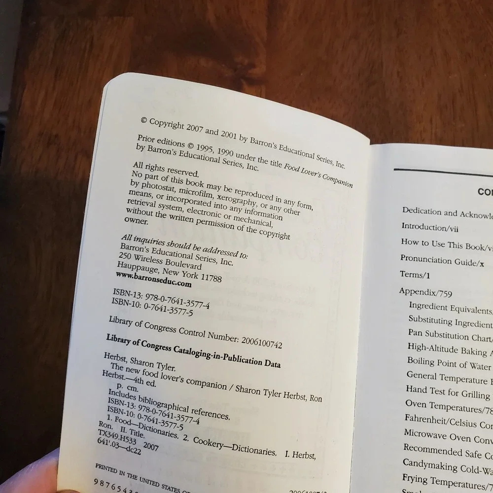 The New Food Lover's Companion: More than 6,700 A-to-Z entries cooking